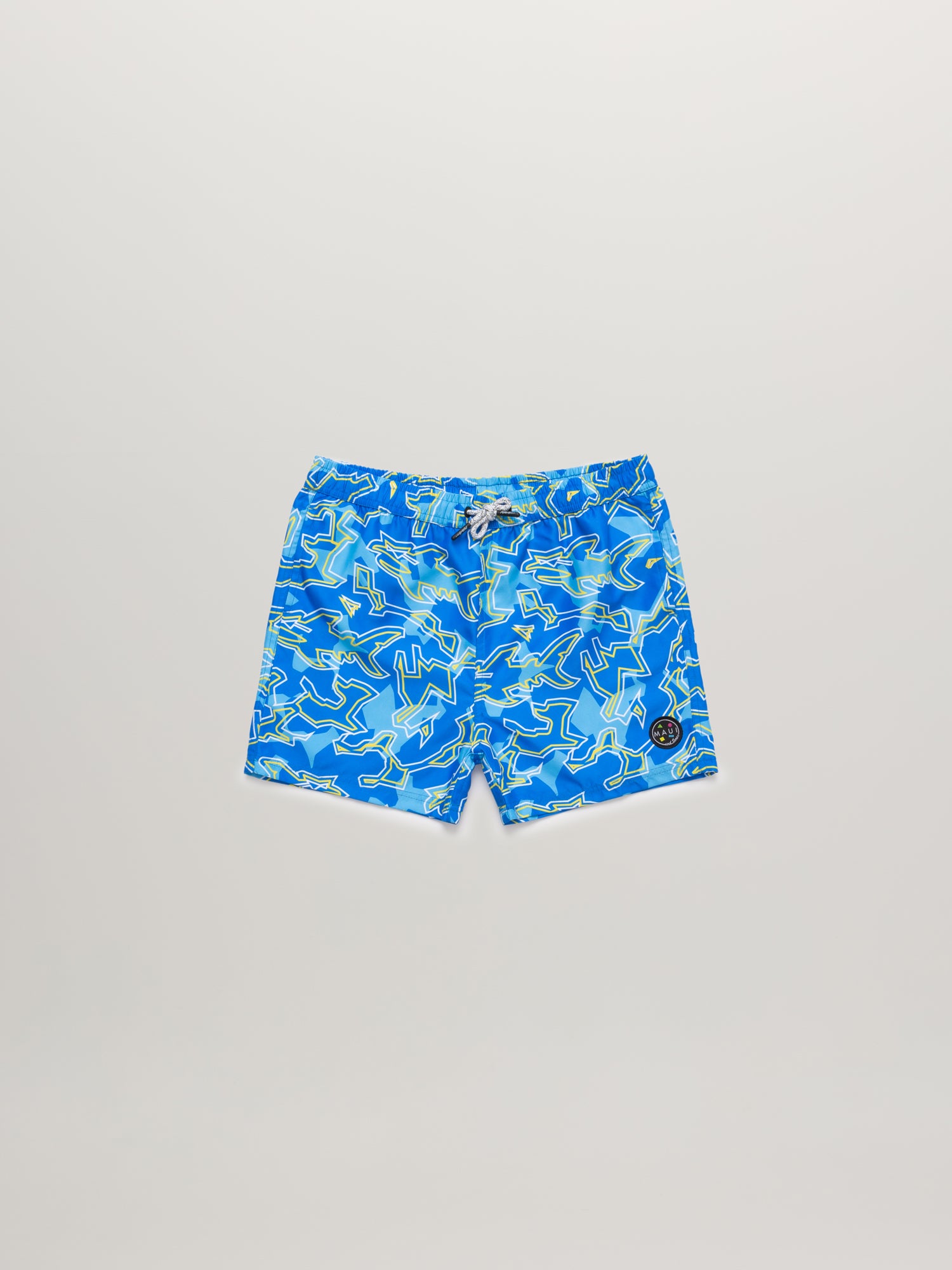 Maui and Sons Bad Fish pantaloncini mare blu bimbo