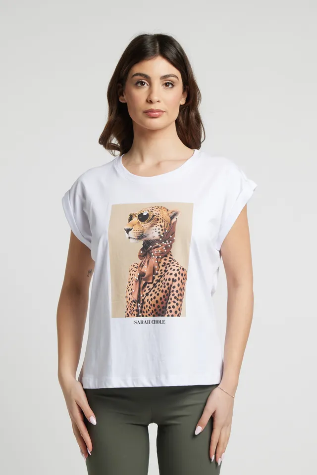 Sarah Chole 25384 maglia jersey Positano cotone 100%