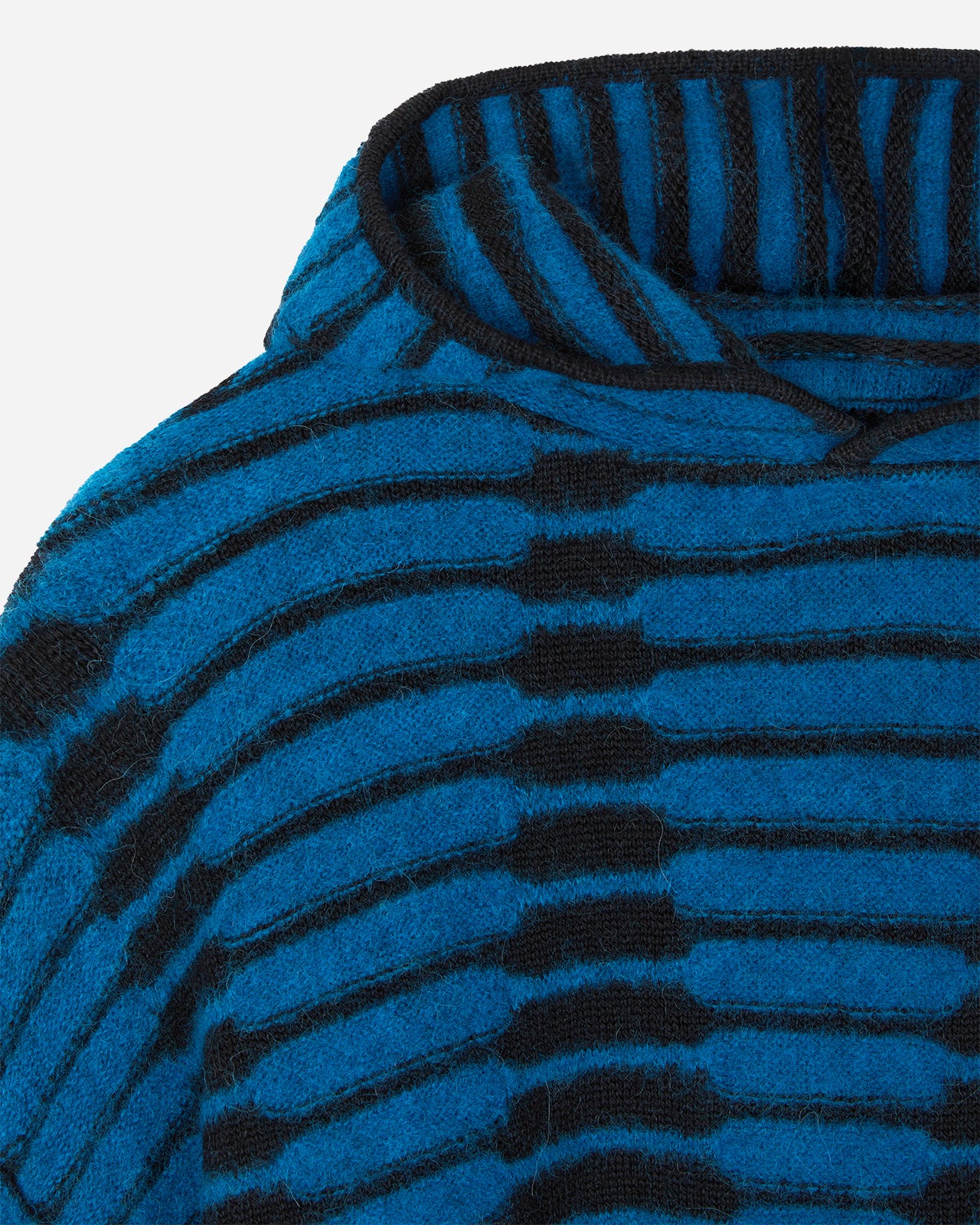 Noskra Ethereal Ocean Hoodie felpa misto lana