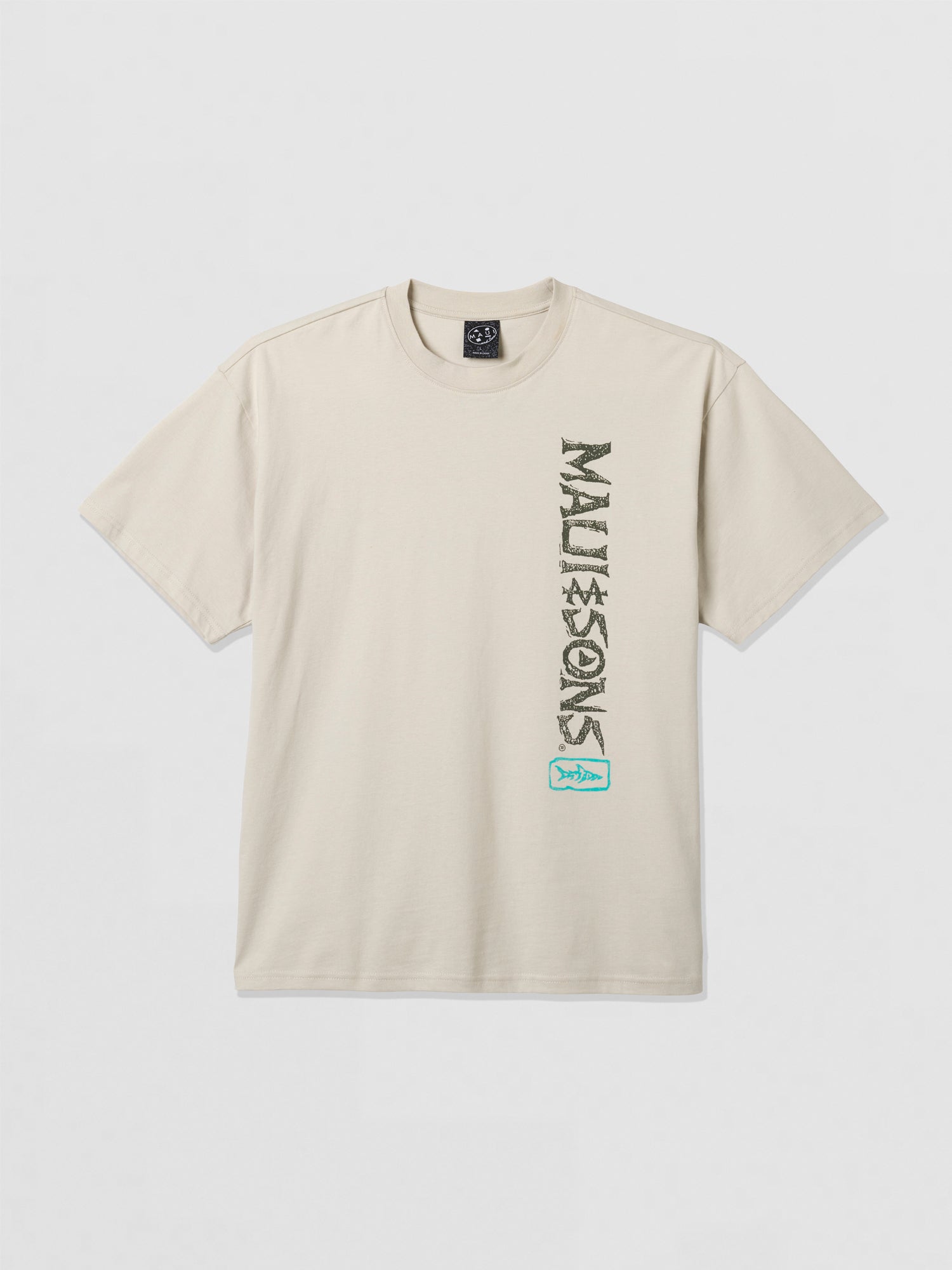 Maui and Sons Fossil Boxy Fit maglietta cotone squalo