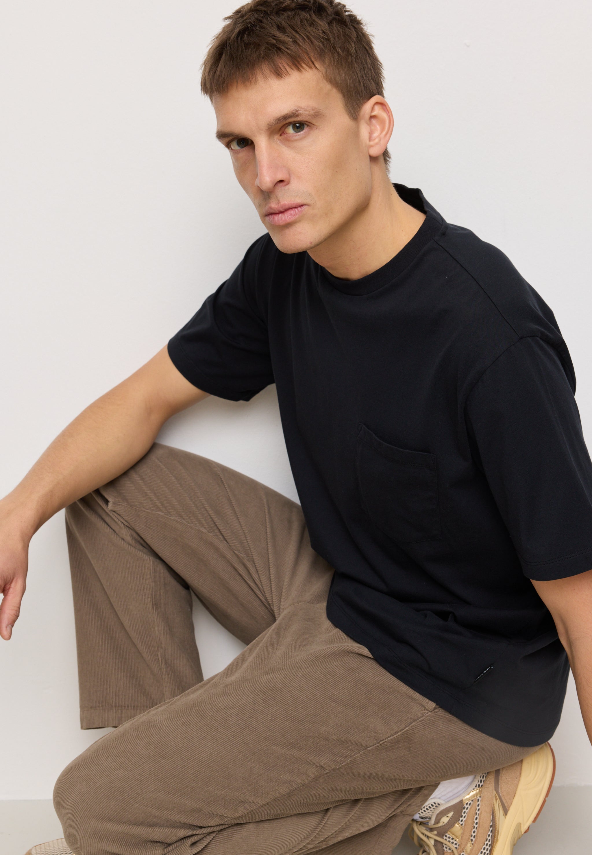 Recolution Aposeris Pocket t-shirt nera uomo