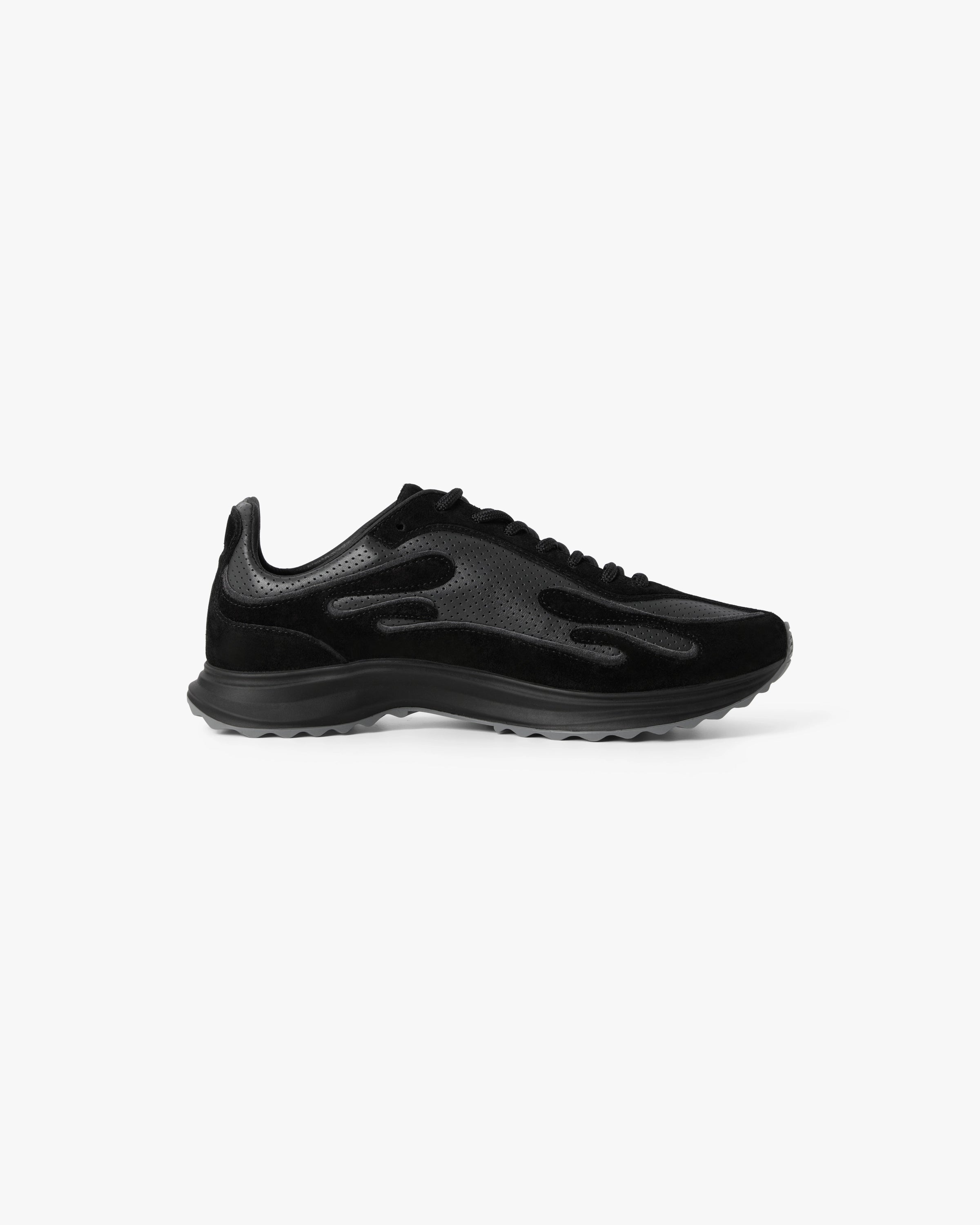 Casablanca Stade Sneaker Uomo Nero Tessuto