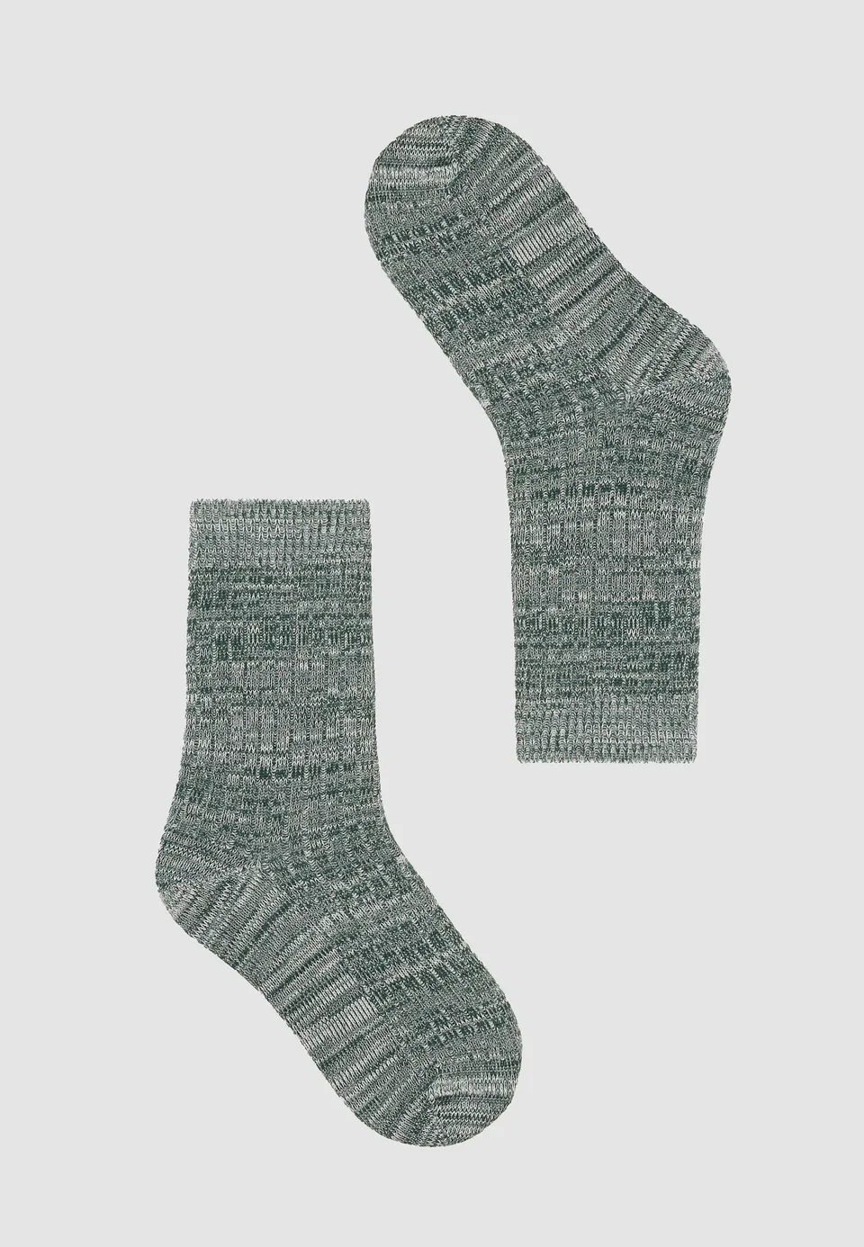 Recolution Tipu Mouline calzini cotone bio verdi