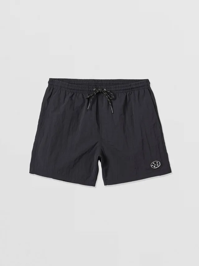 Maui and Sons Skyburn pantaloncini neri nylon rapido