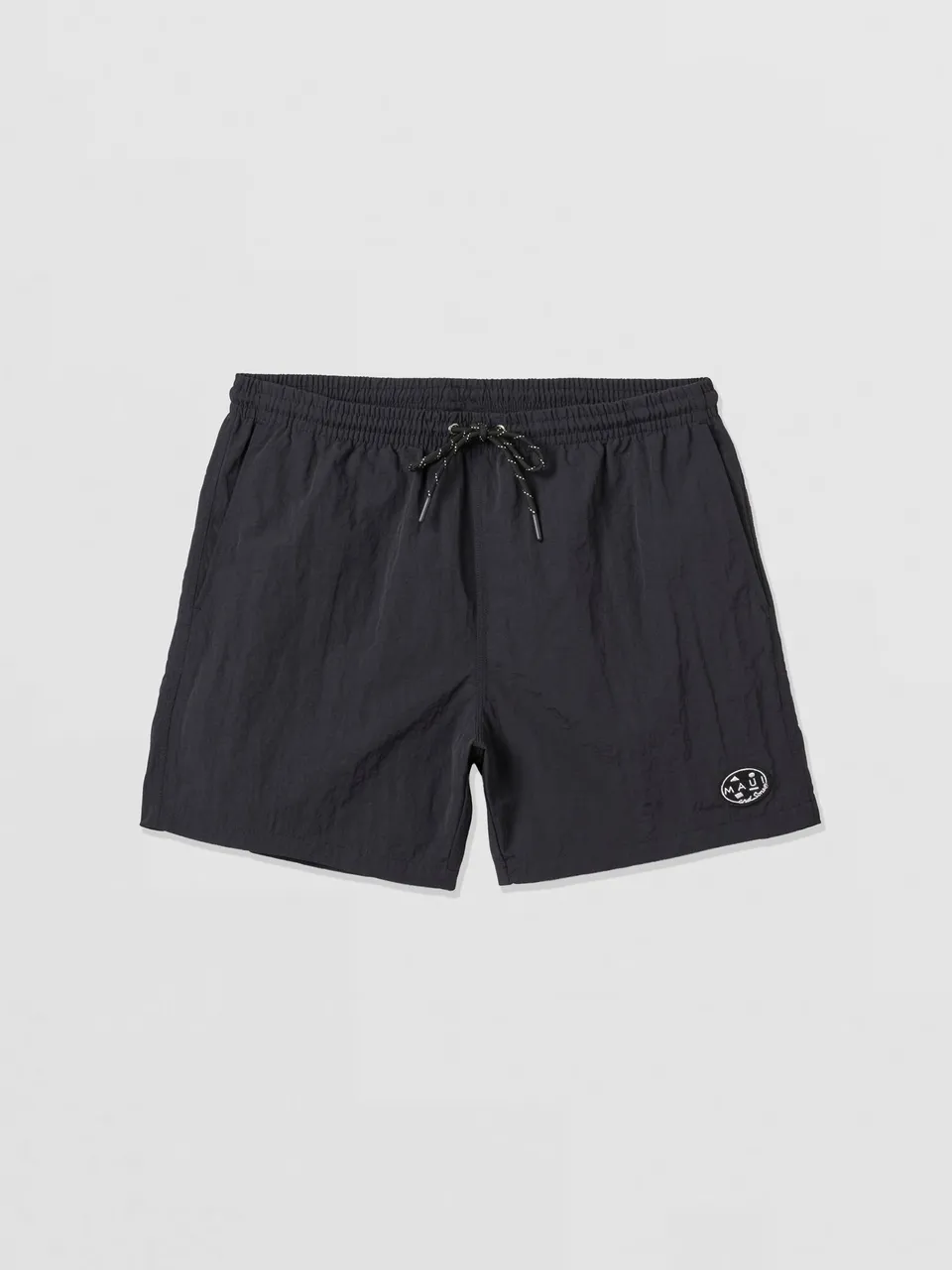 Maui and Sons Skyburn pantaloncini neri nylon rapido