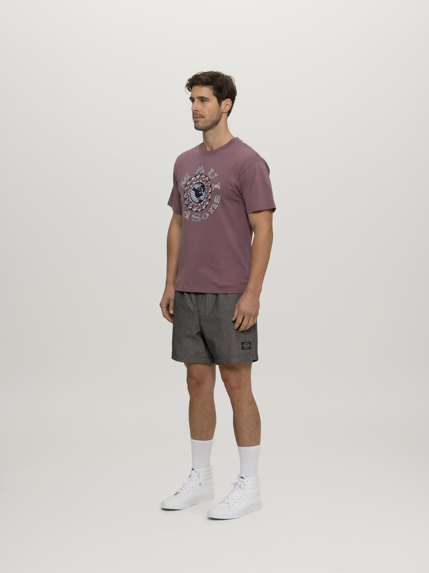 Maui and Sons Hinano Walk Shorts uomo cotone beige