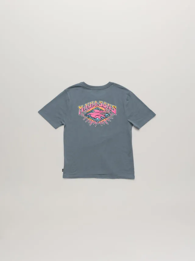 Maui and Sons Aggro Life T-Shirt Bimbo Granite cotone