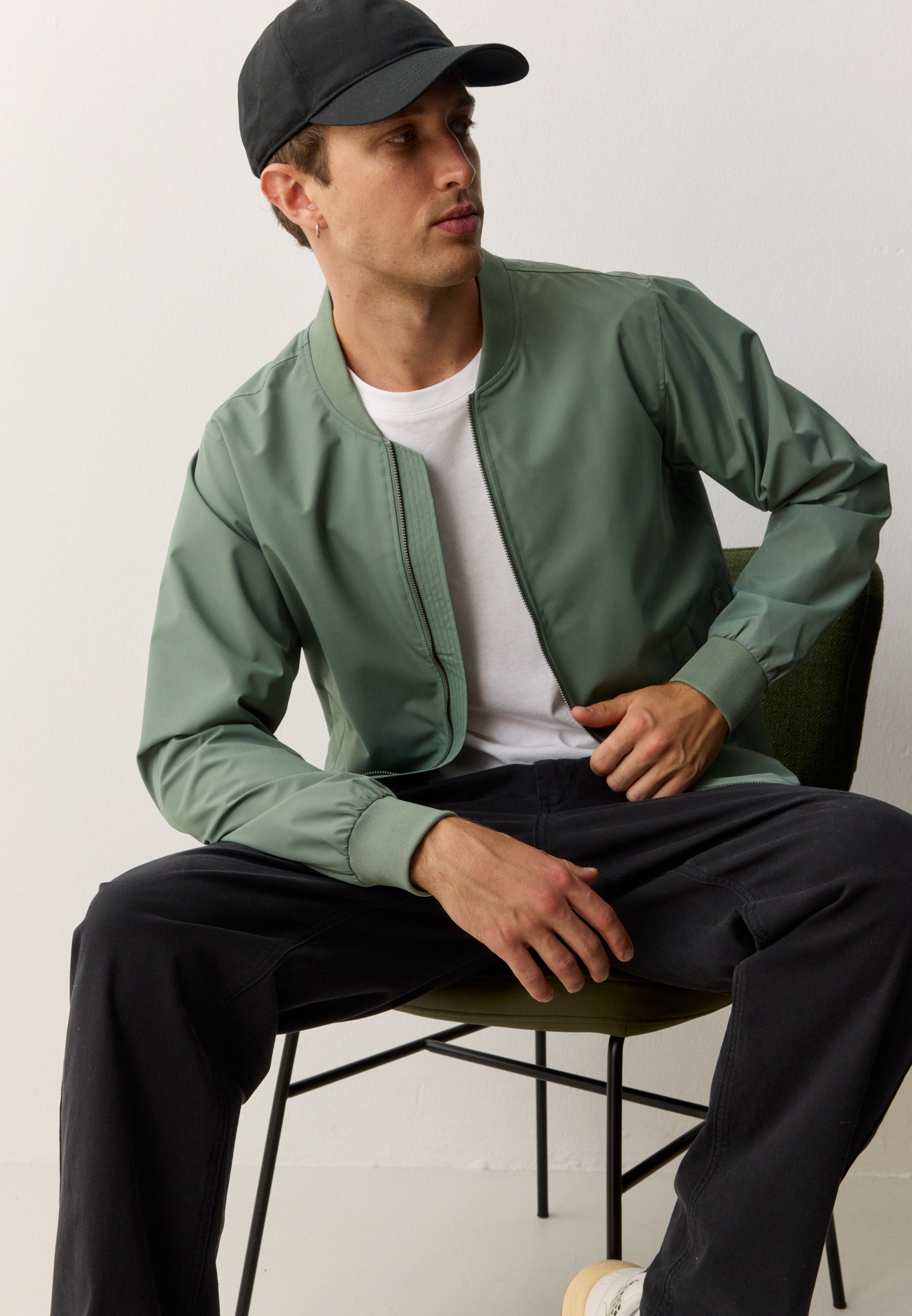 Recolution Aspen Giubbotto Blouson Khaki Poliestere Riciclato