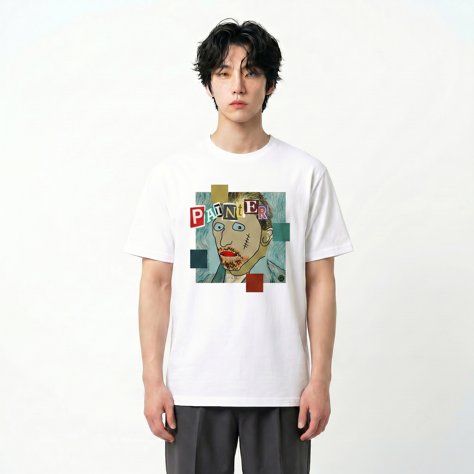 Seetees Painter t-shirt stampa arte
