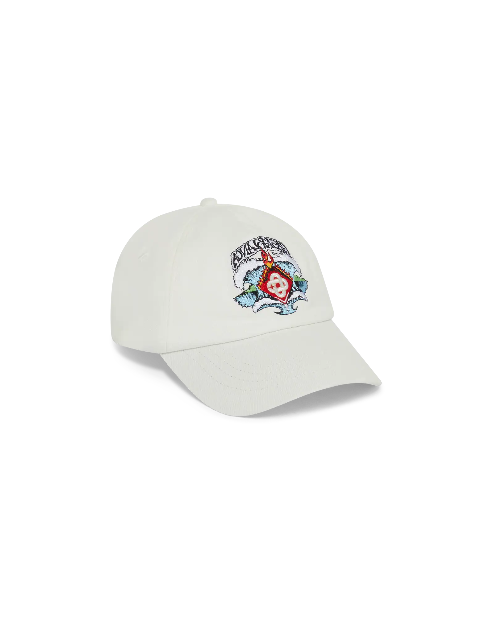 Casablanca Waves Cap cappellino bianco cotone