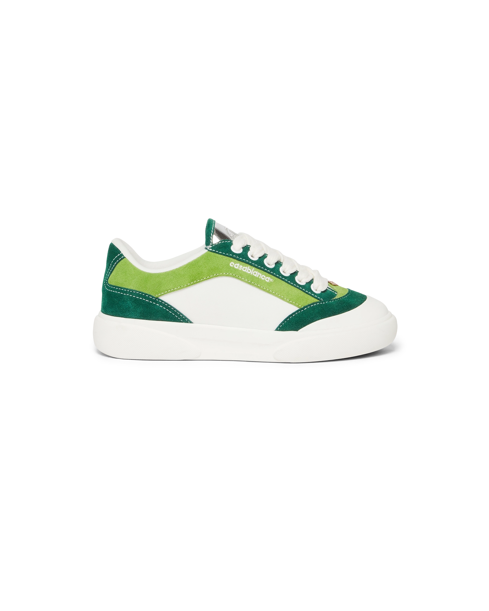 Casablanca Del Mar sneakers uomo verde pelle