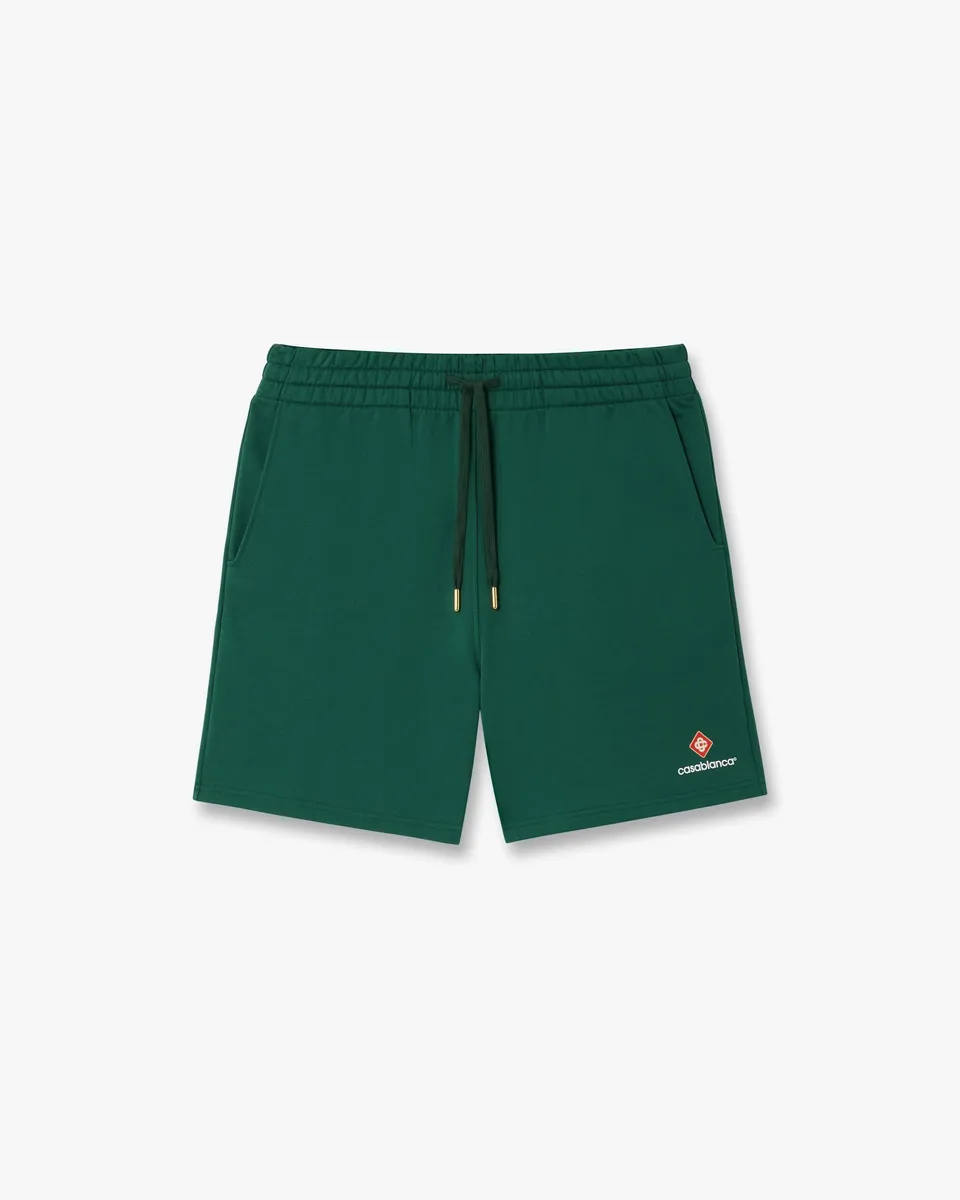 Casablanca Sport Type pantaloncini tuta verdi cotone