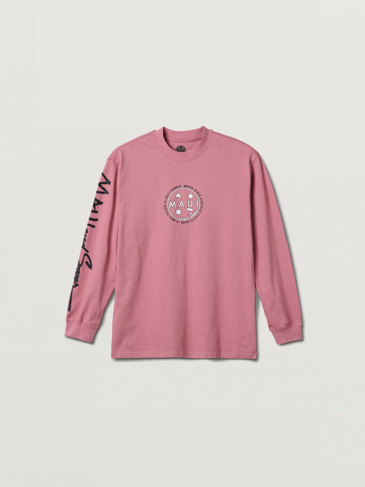 Maui and Sons Chaser maglia manica lunga foxglove cotone