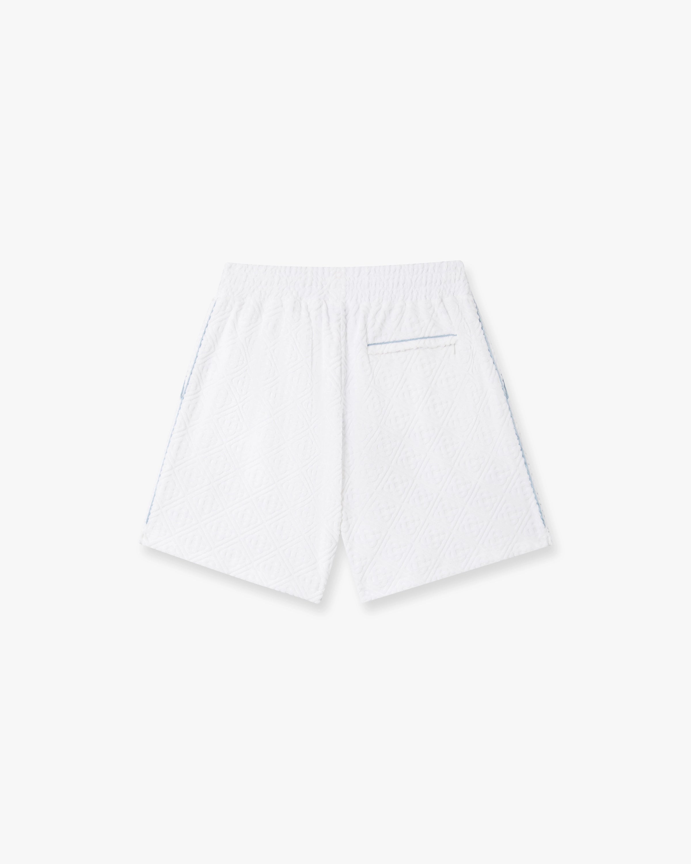 Casablanca Towelling pantaloncini spugna bianchi