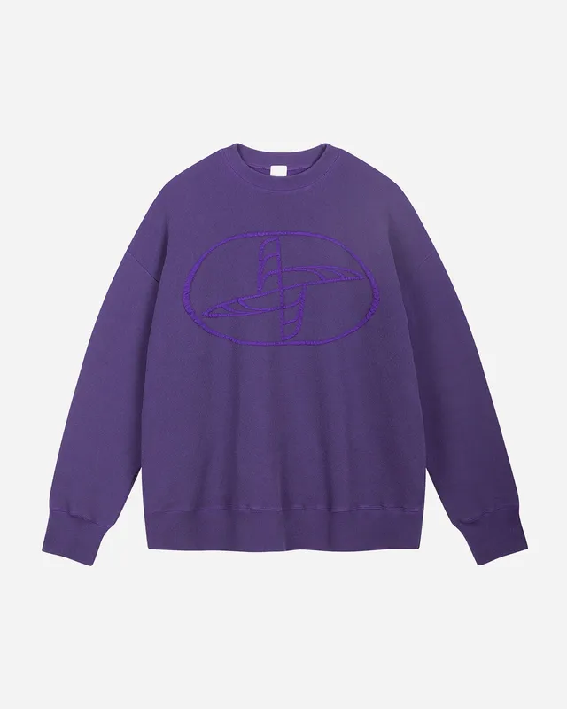 Noskra Logo Felpa viola in maglia