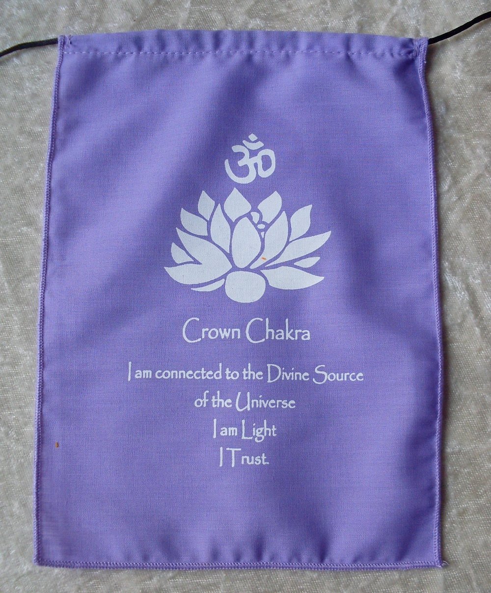 Siesta Chakra Meditation bandierine preghiera cotone 128 cm