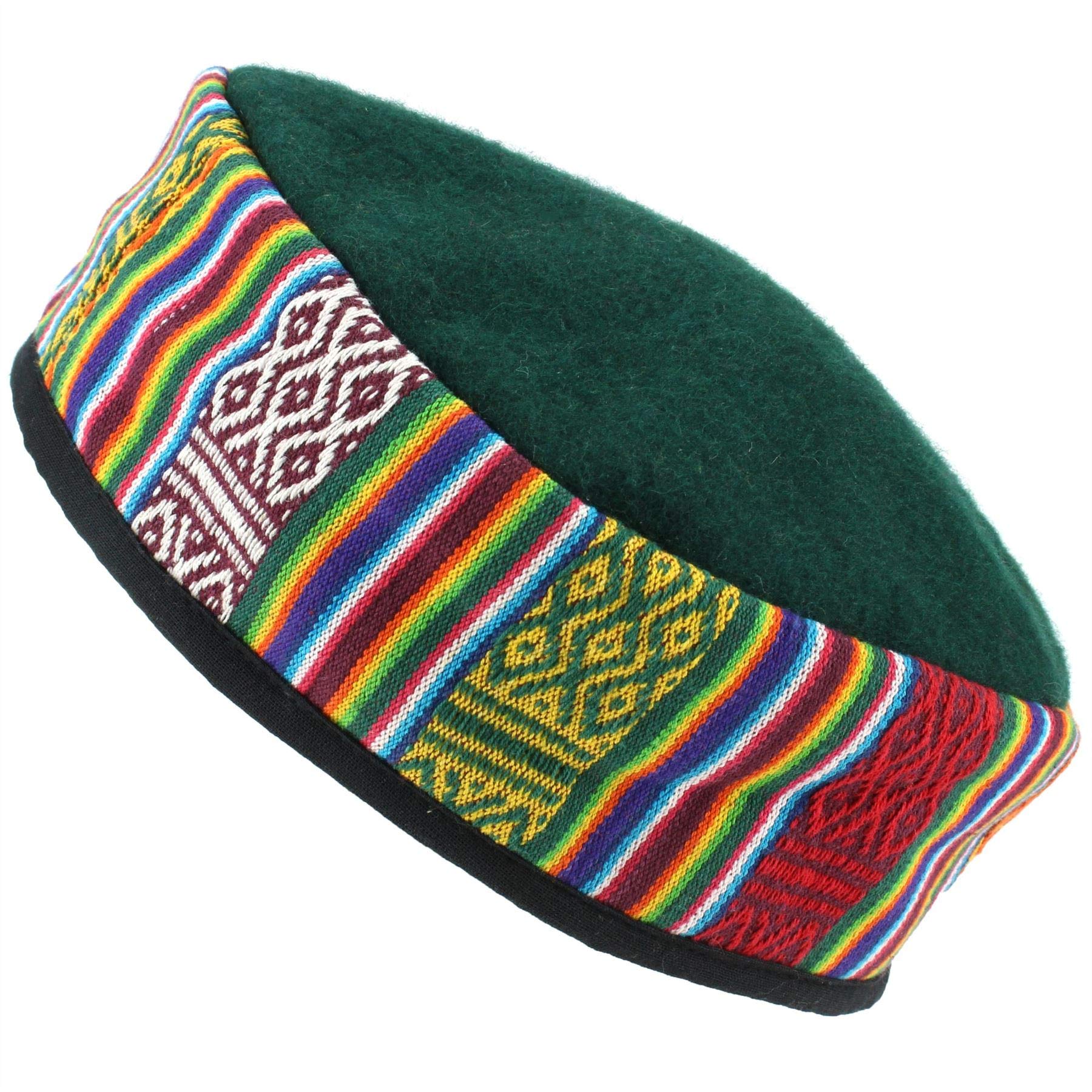 Siesta cappello lana rosso fumare unisex