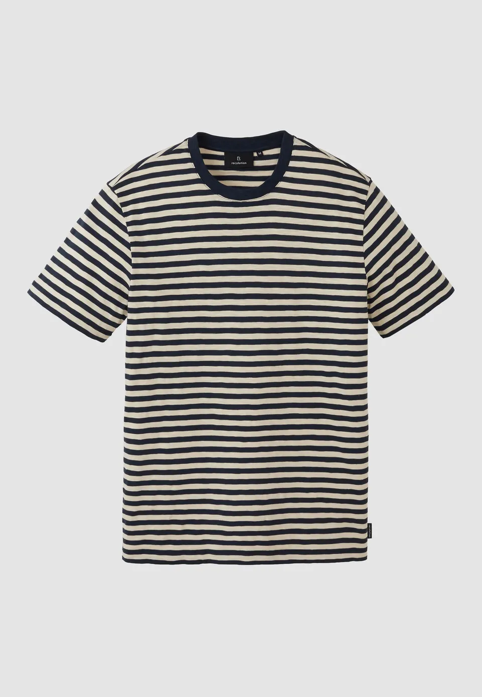 Recolution Delonix Stripes maglietta uomo blu navy righe