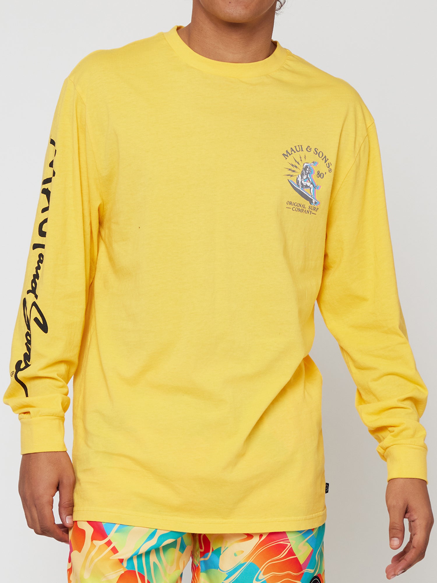 Maui and Sons Flight maglia maniche lunghe beach ball