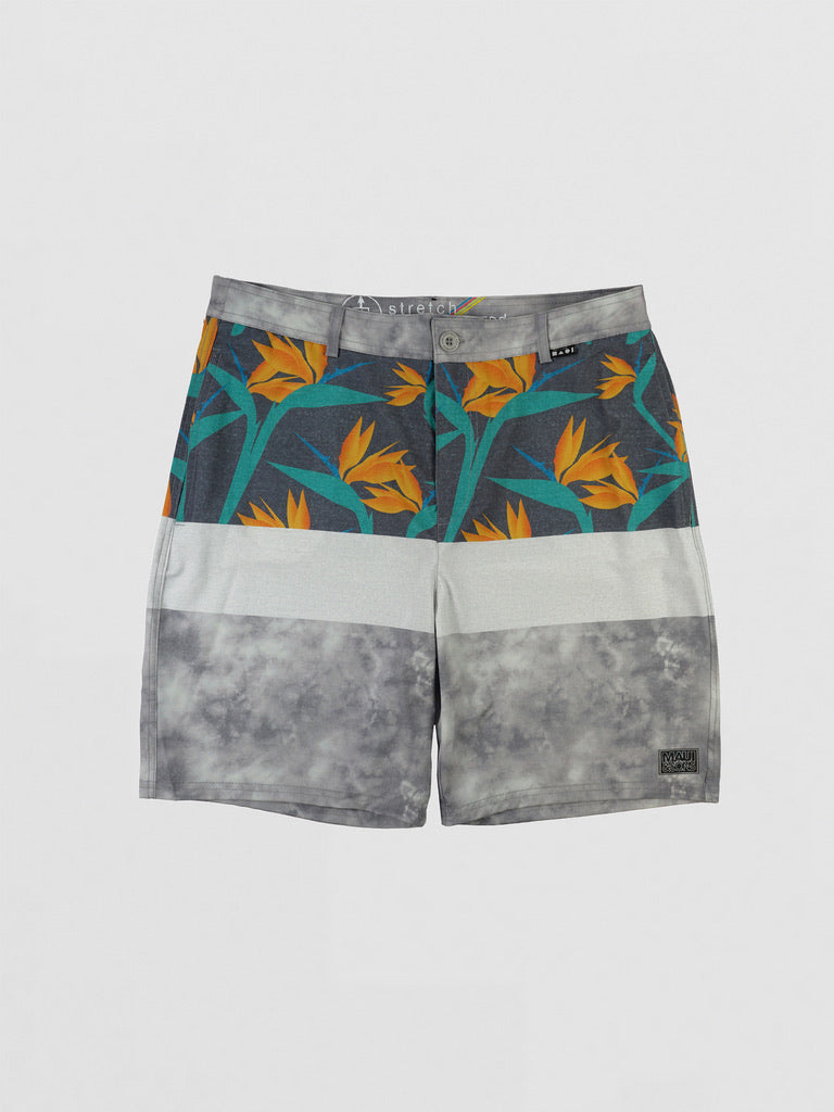 Maui and Sons Hermosa shorts ibridi floreali elasticizzati