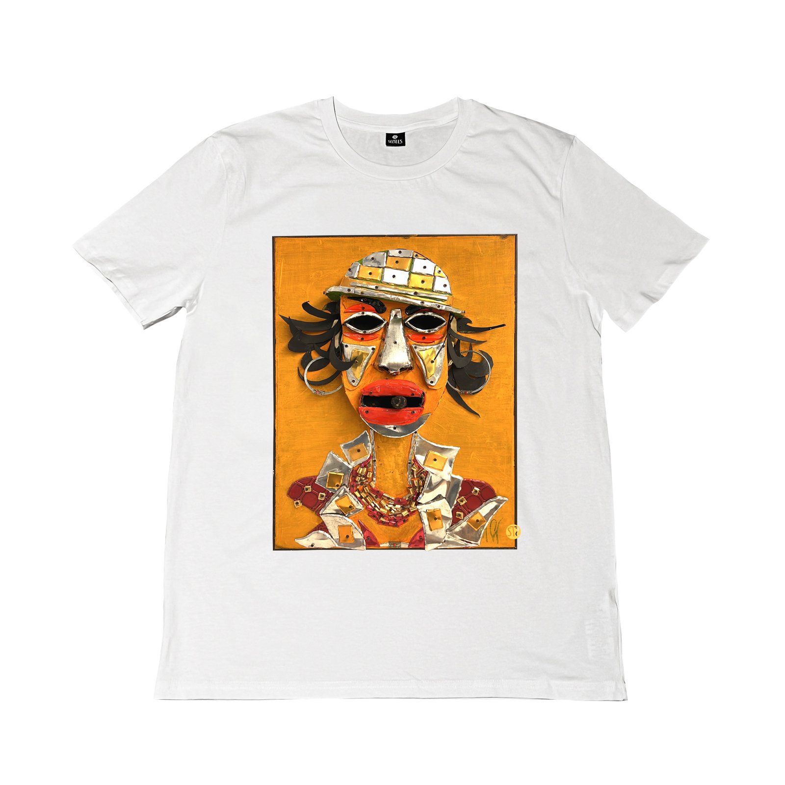 Seetees X Scravaglieri Anonimo 2 T-shirt stampa grafica