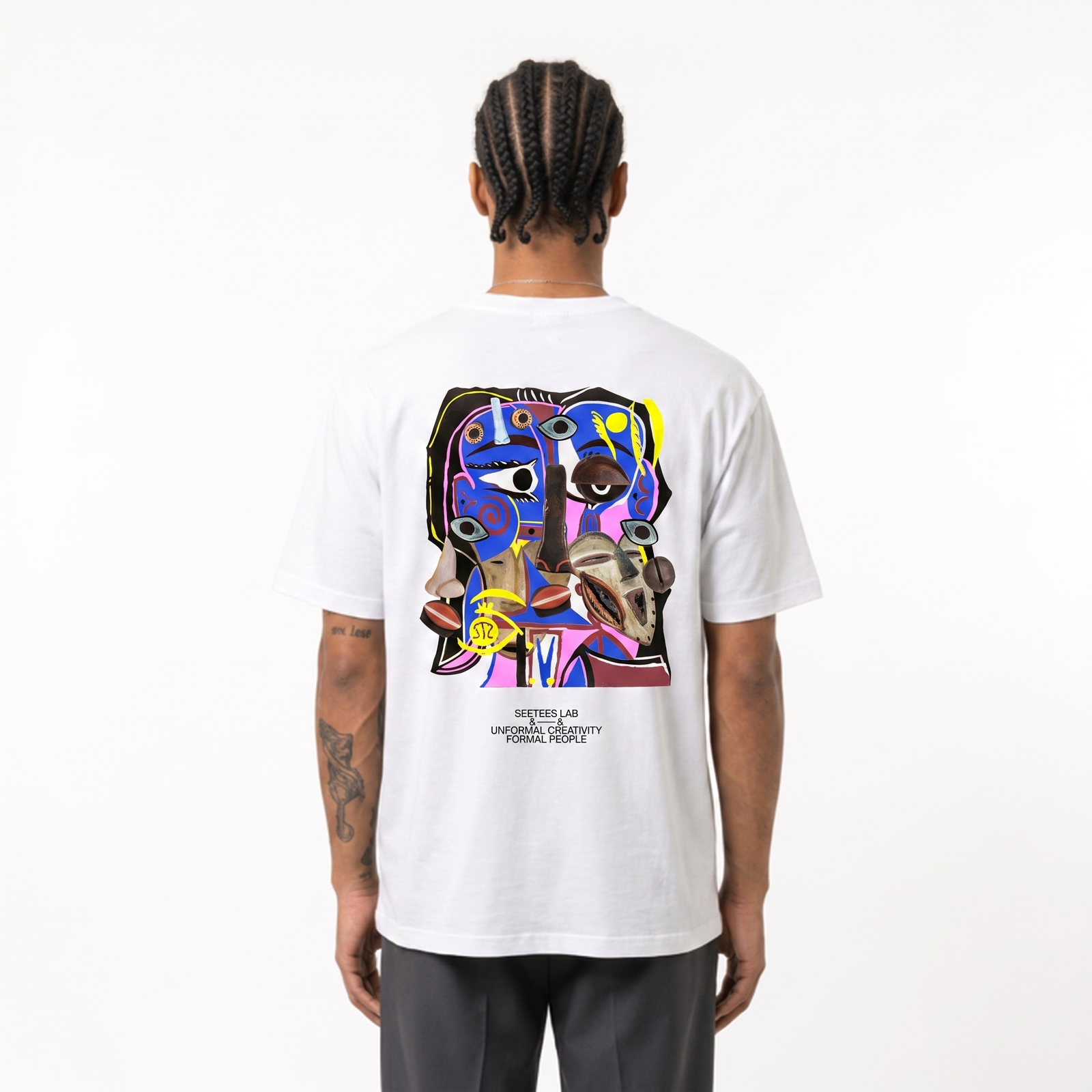 Seetees Picasso Color t-shirt stampa colore