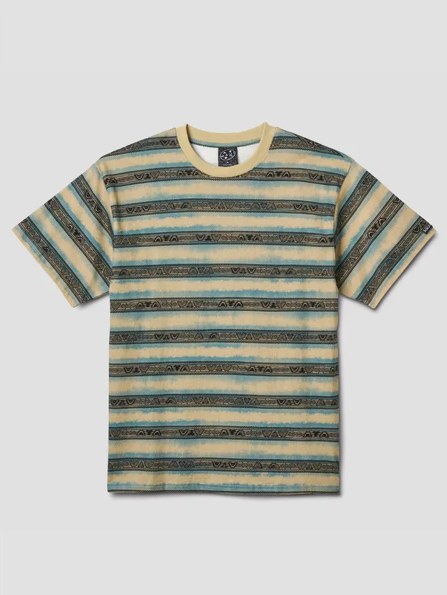 Maui and Sons Stratos t-shirt boxy righe cotone