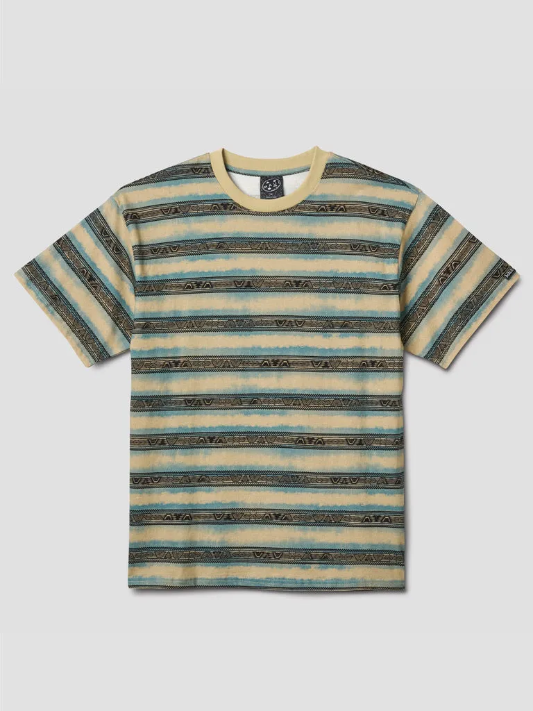 Maui and Sons Stratos t-shirt boxy righe cotone