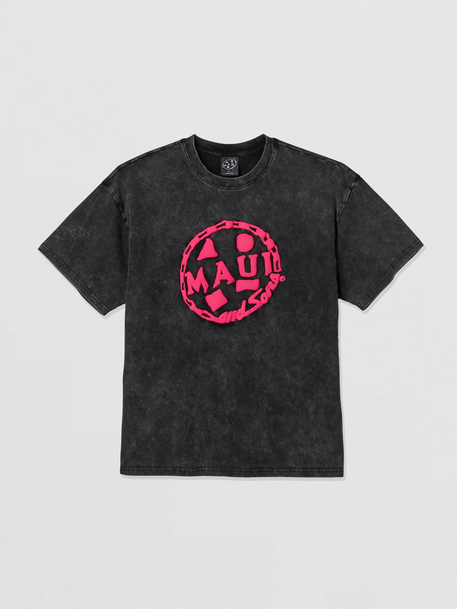 Maui and Sons Chain Cookie Mineral maglietta boxy rosa puff