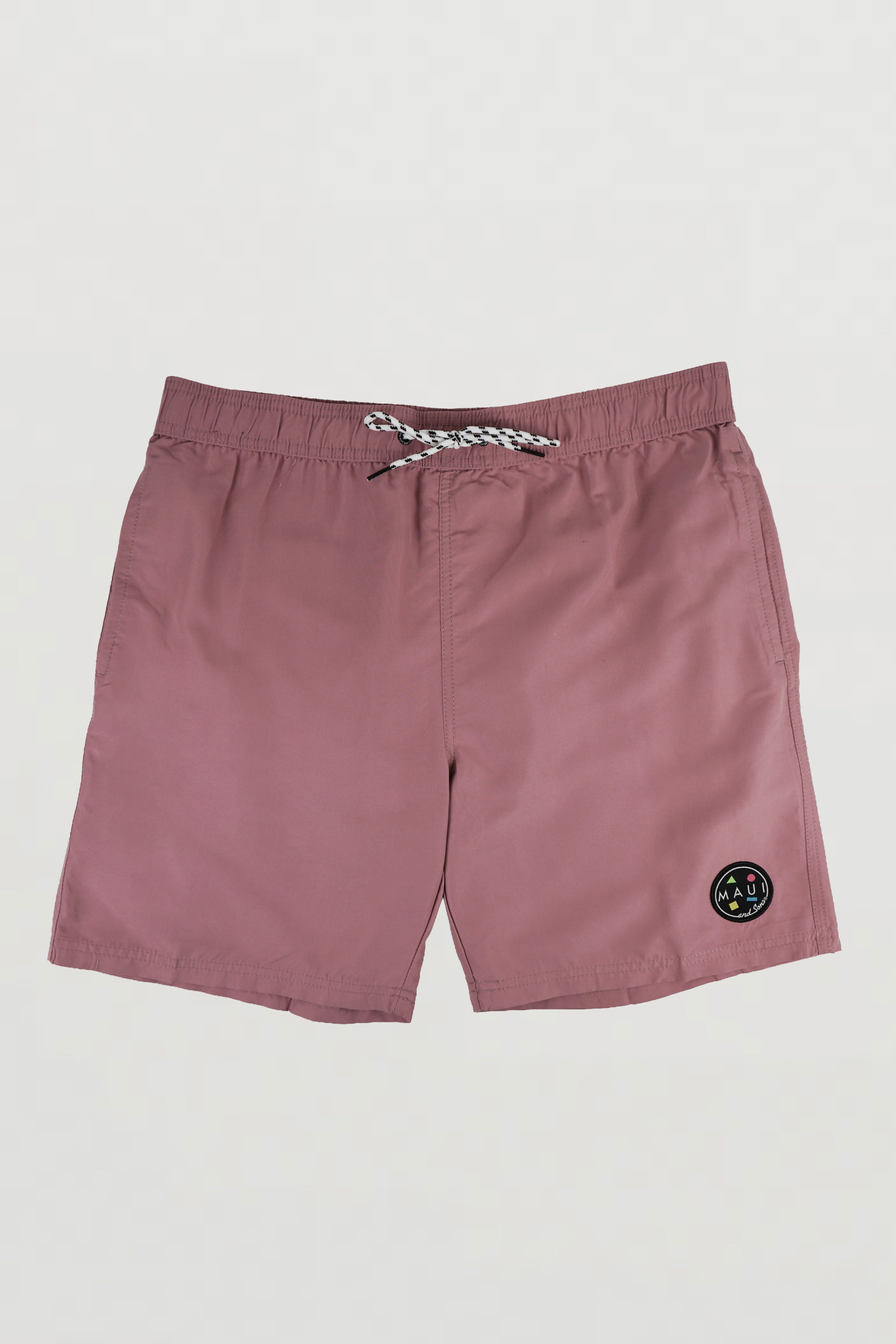 Maui and Sons Poolside pantaloncini mare tinta unita