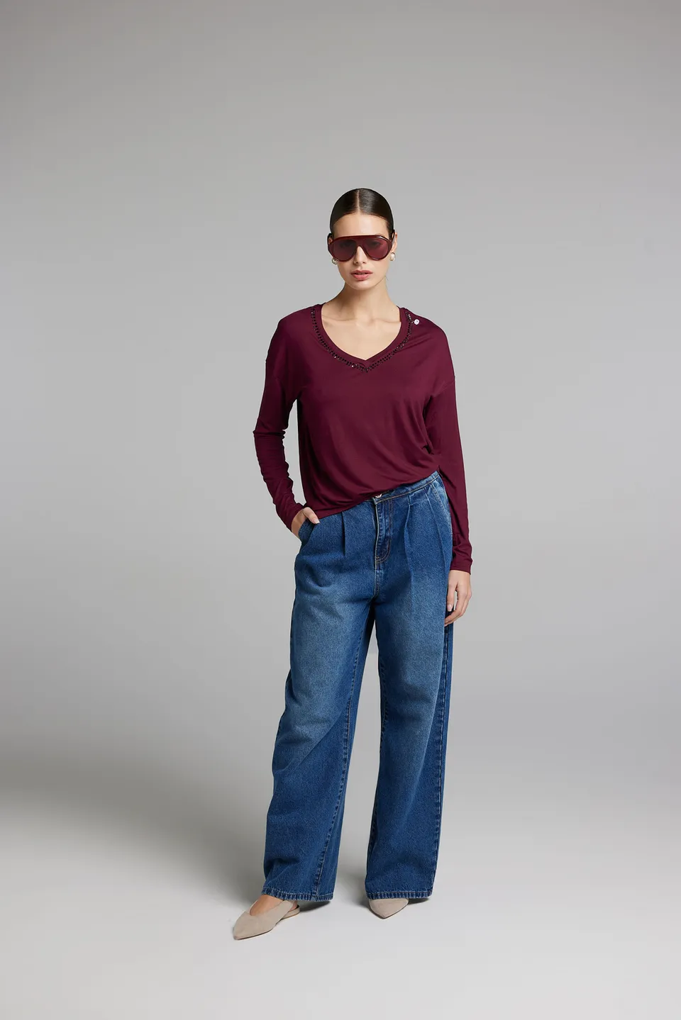 Sarah Chole 27747 Viscosa Turca Maglia Invernale