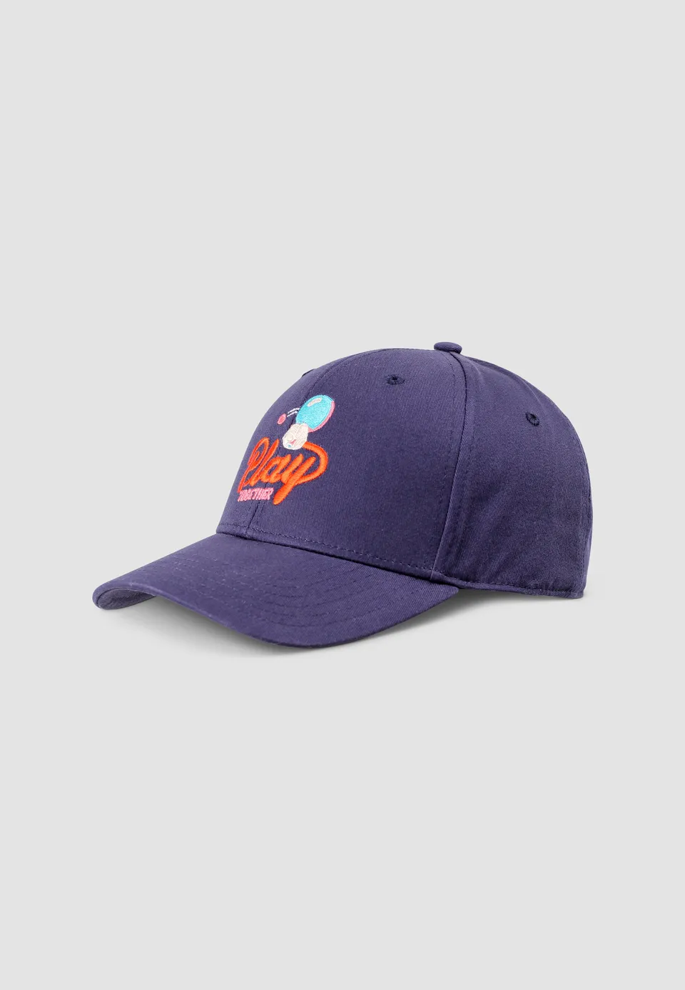 Recolution Play Together cappellino blu cotone bio