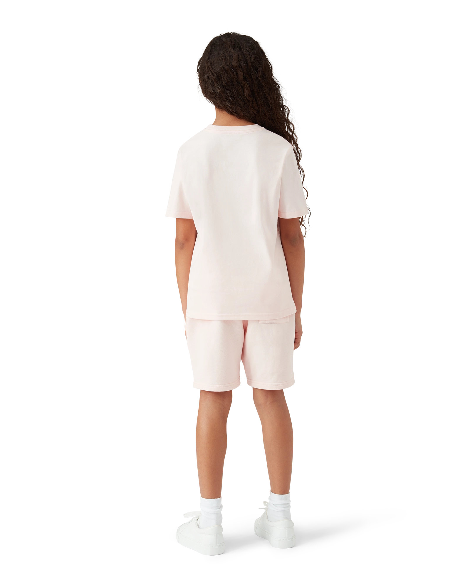 Casablanca Waves shorts bambino rosa cotone organico