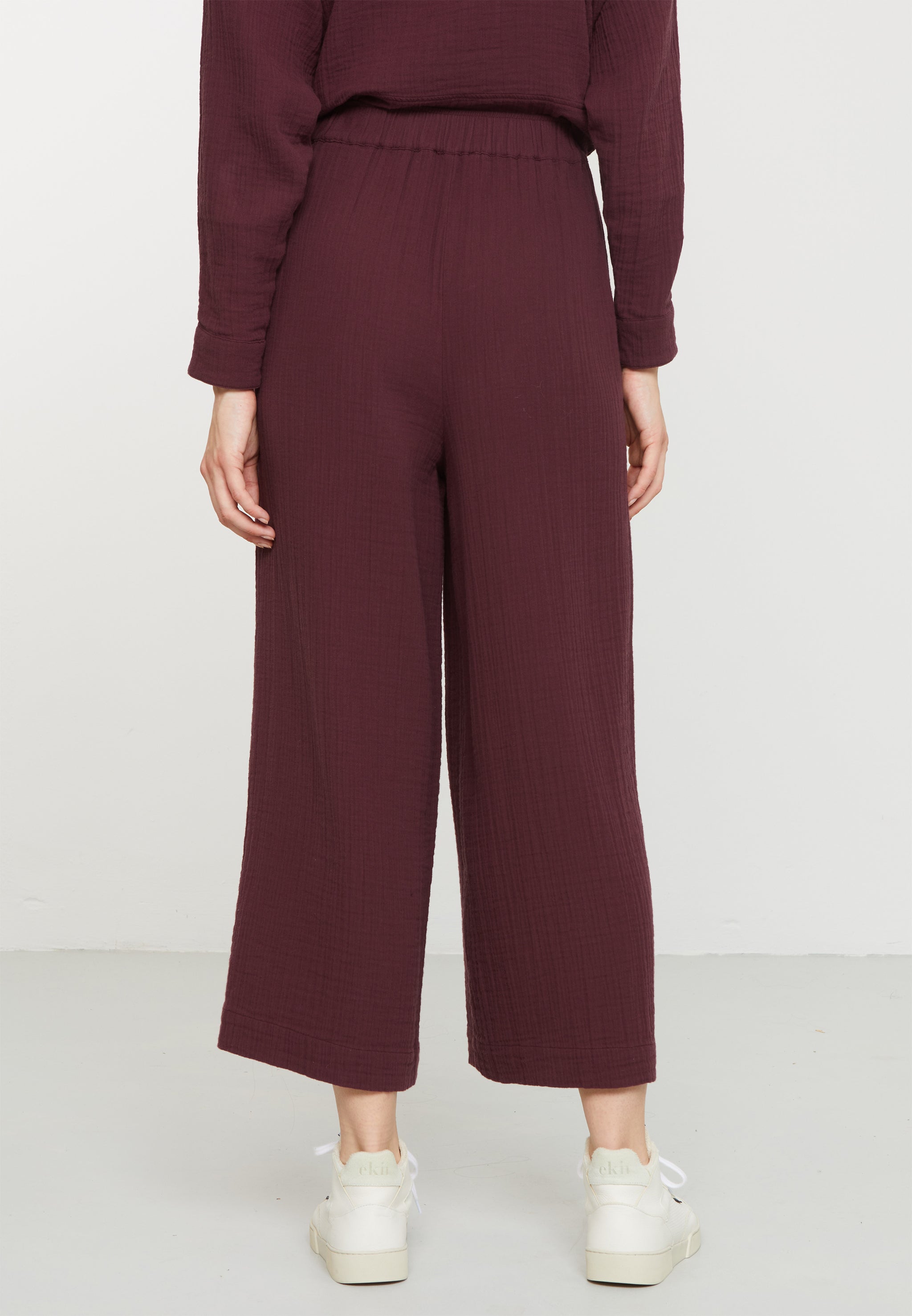 Recolution Limba pantaloni culotte prugna