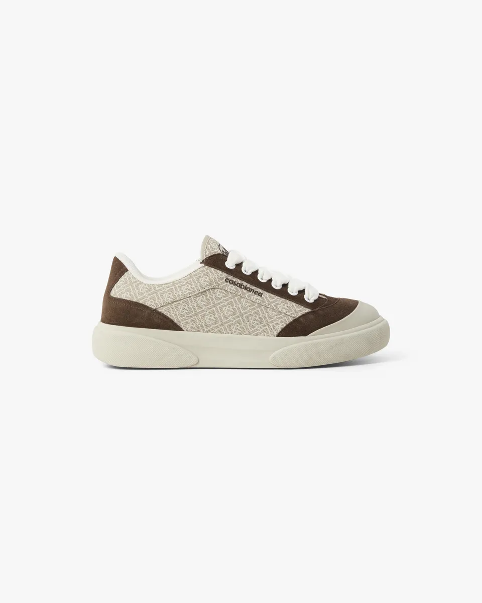 Casablanca Del Mar sneakers marrone beige pelle