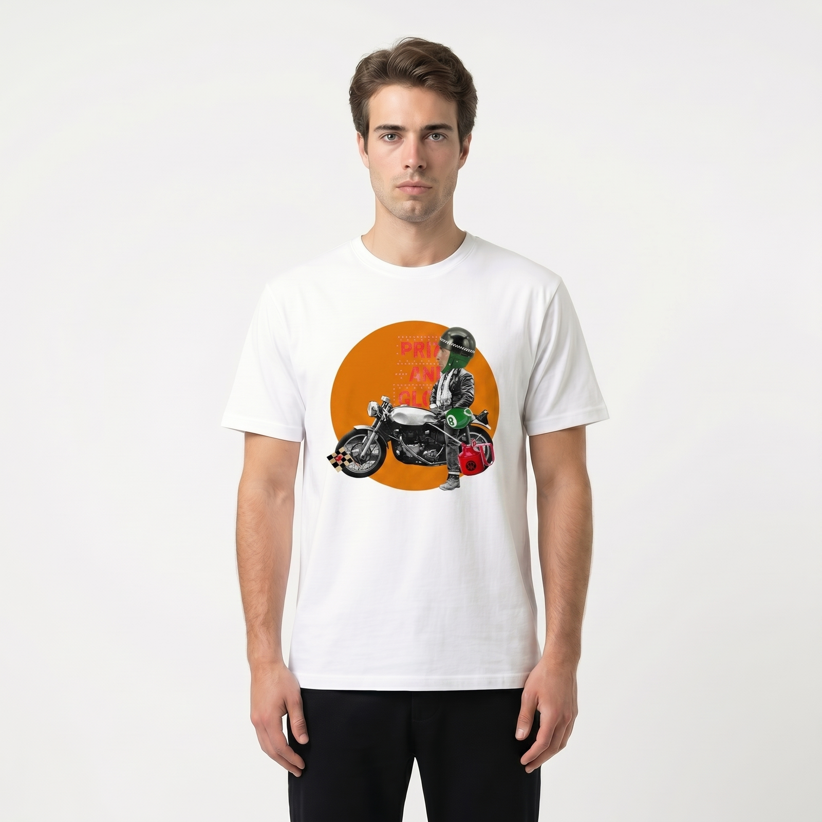 Seetees Motors Cage maglietta grafica moto