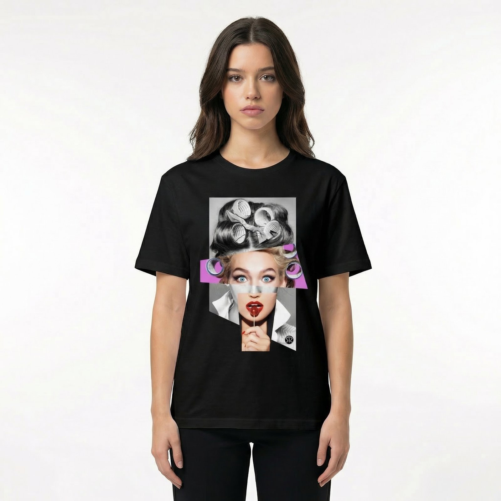 Seetees Lollipop t-shirt stampa dolce