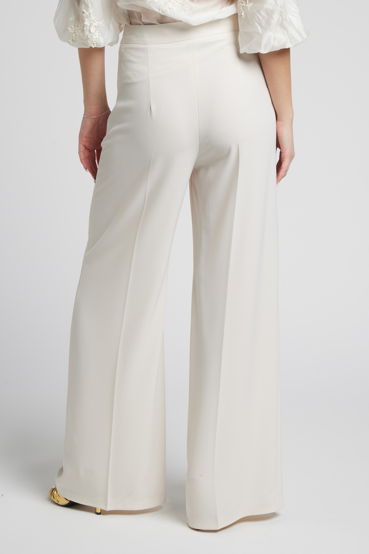 Sarah Chole Pantalone Largo Pantaloni Elasticizzati