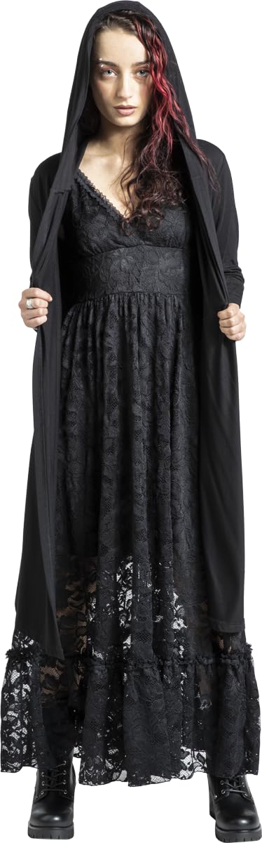 Gothicana The Void cardigan nero S basic gotico
