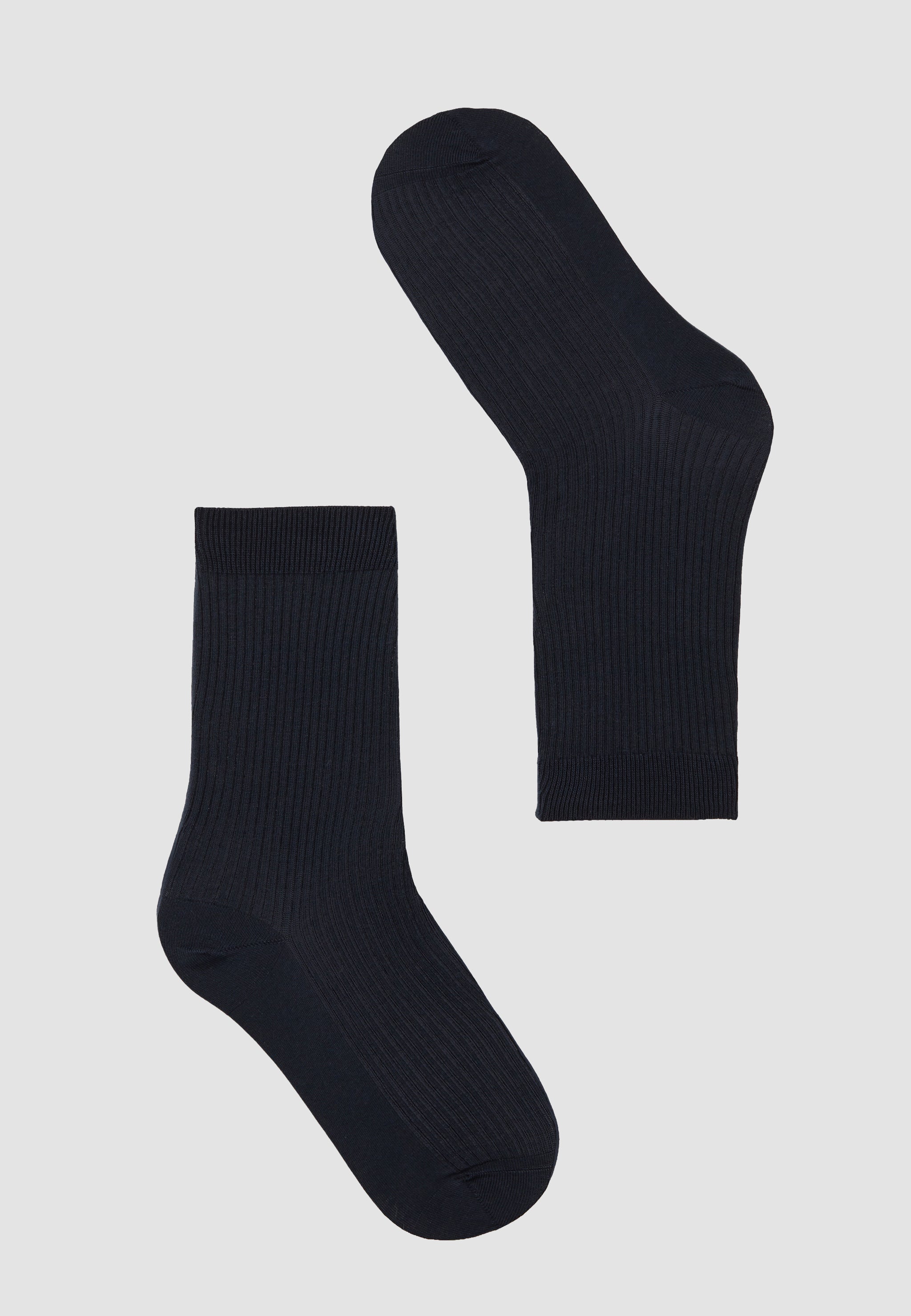 Recolution HERB calzini dark navy cotone bio costa elastica
