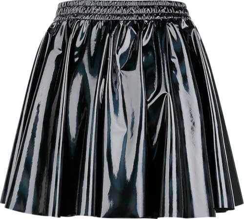 Gothicana by EMP gonna corta donna nera olografica