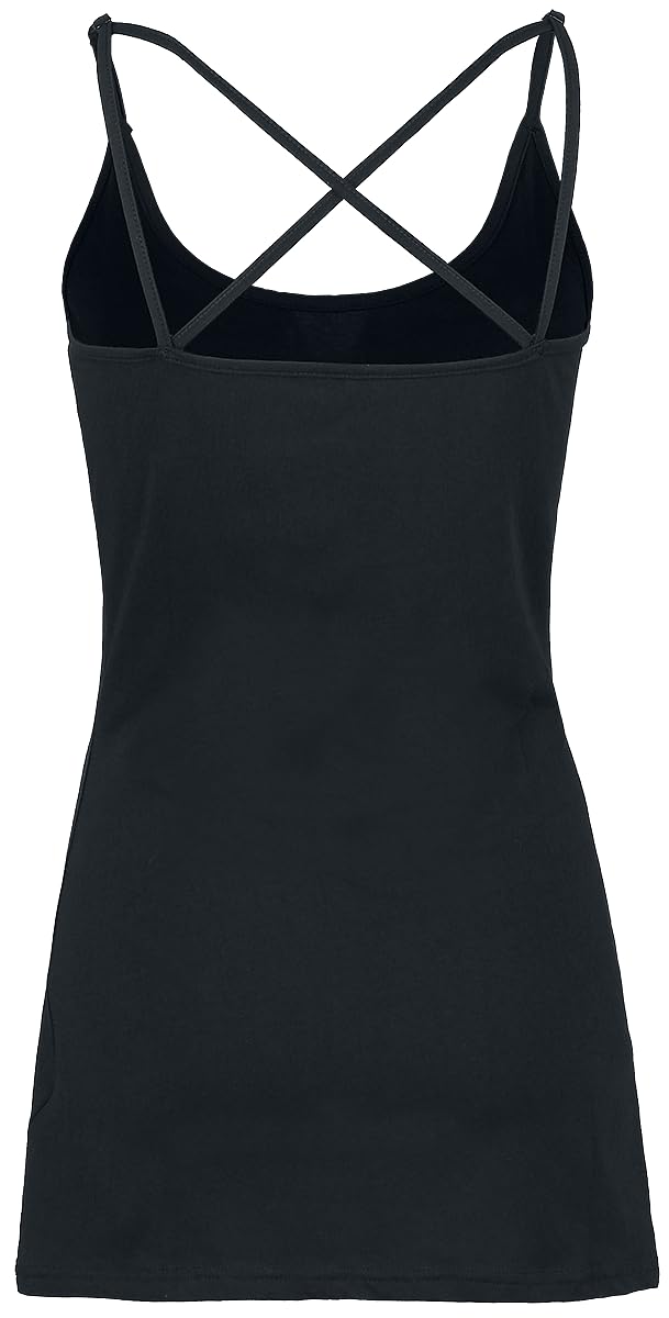 Gothicana by EMP top nero donna XL basic