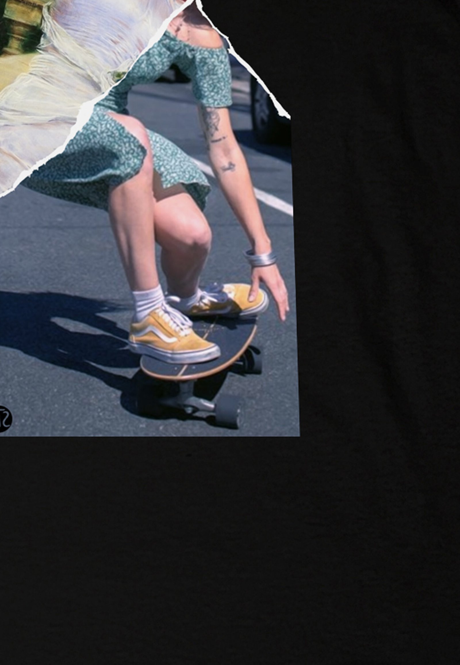 Seetees Skate and Smile t-shirt cotone skate