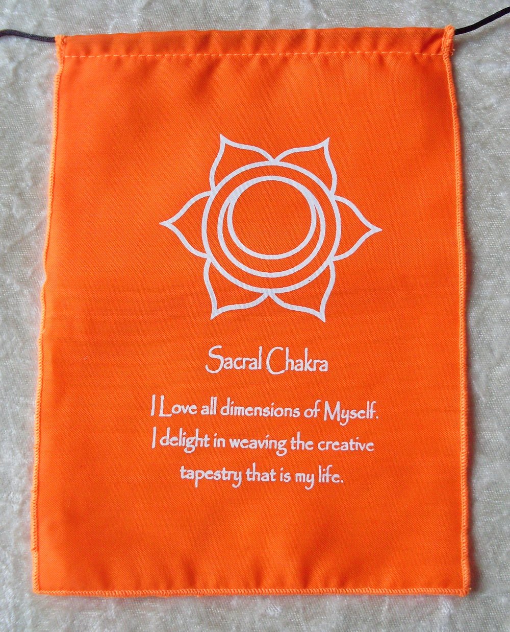 Siesta Chakra Meditation bandierine preghiera cotone 128 cm
