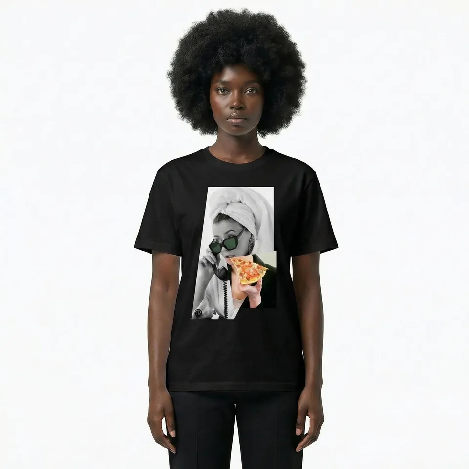 Seetees Pizza T-shirt stampa food