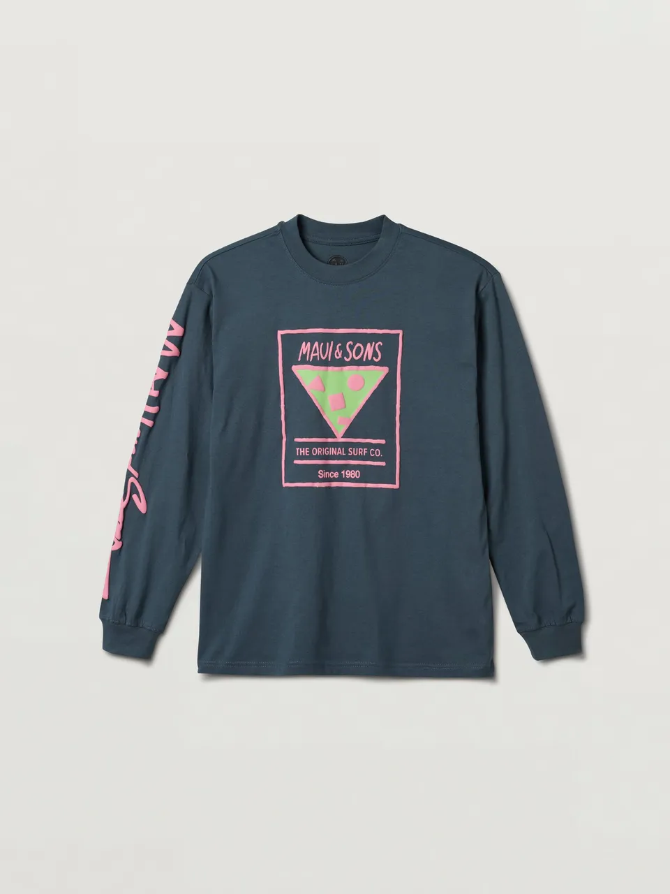 Maui and Sons Rising Sun maglia manica lunga grigia