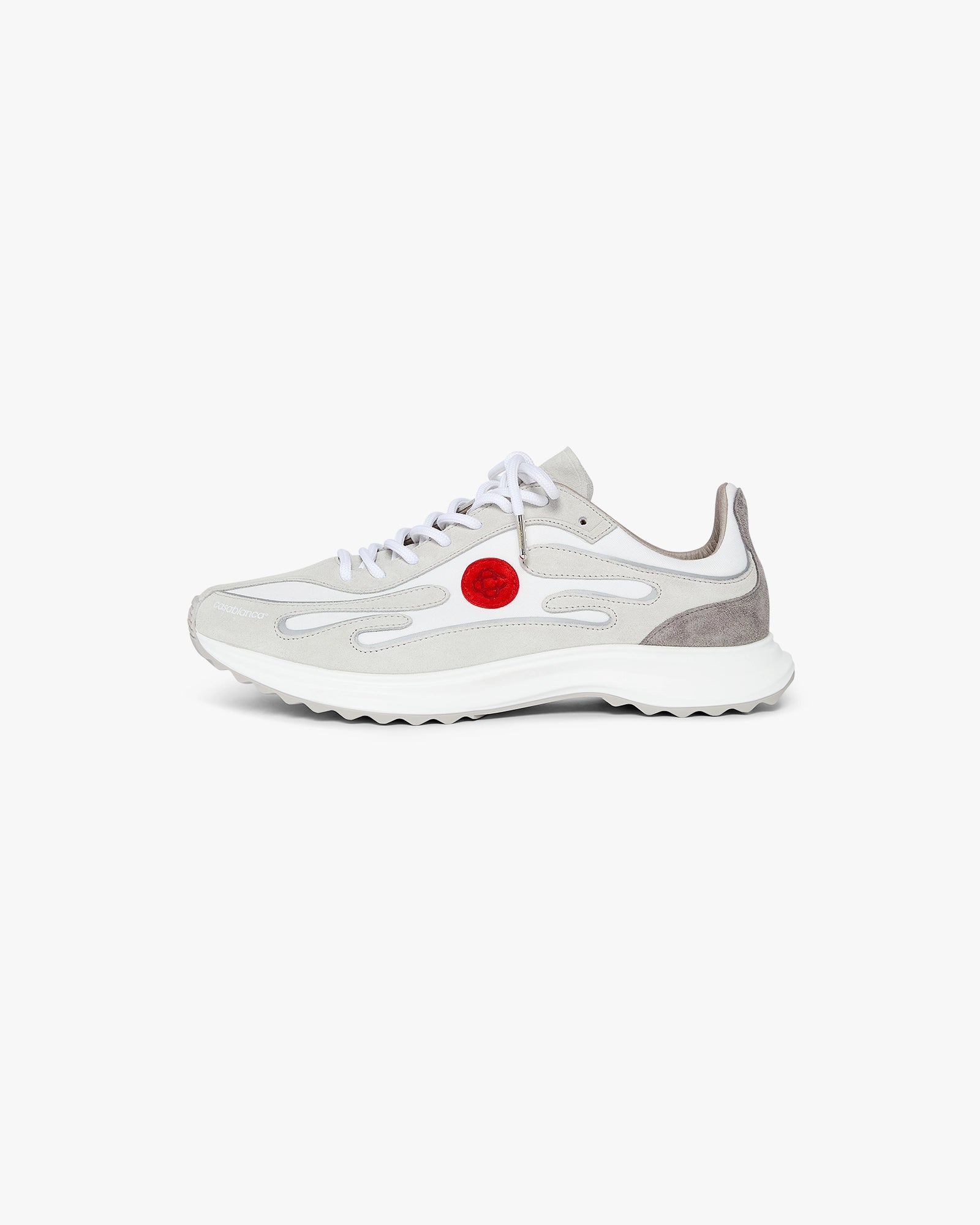 Casablanca Stade Grey sneakers uomo grigie suola scolpita