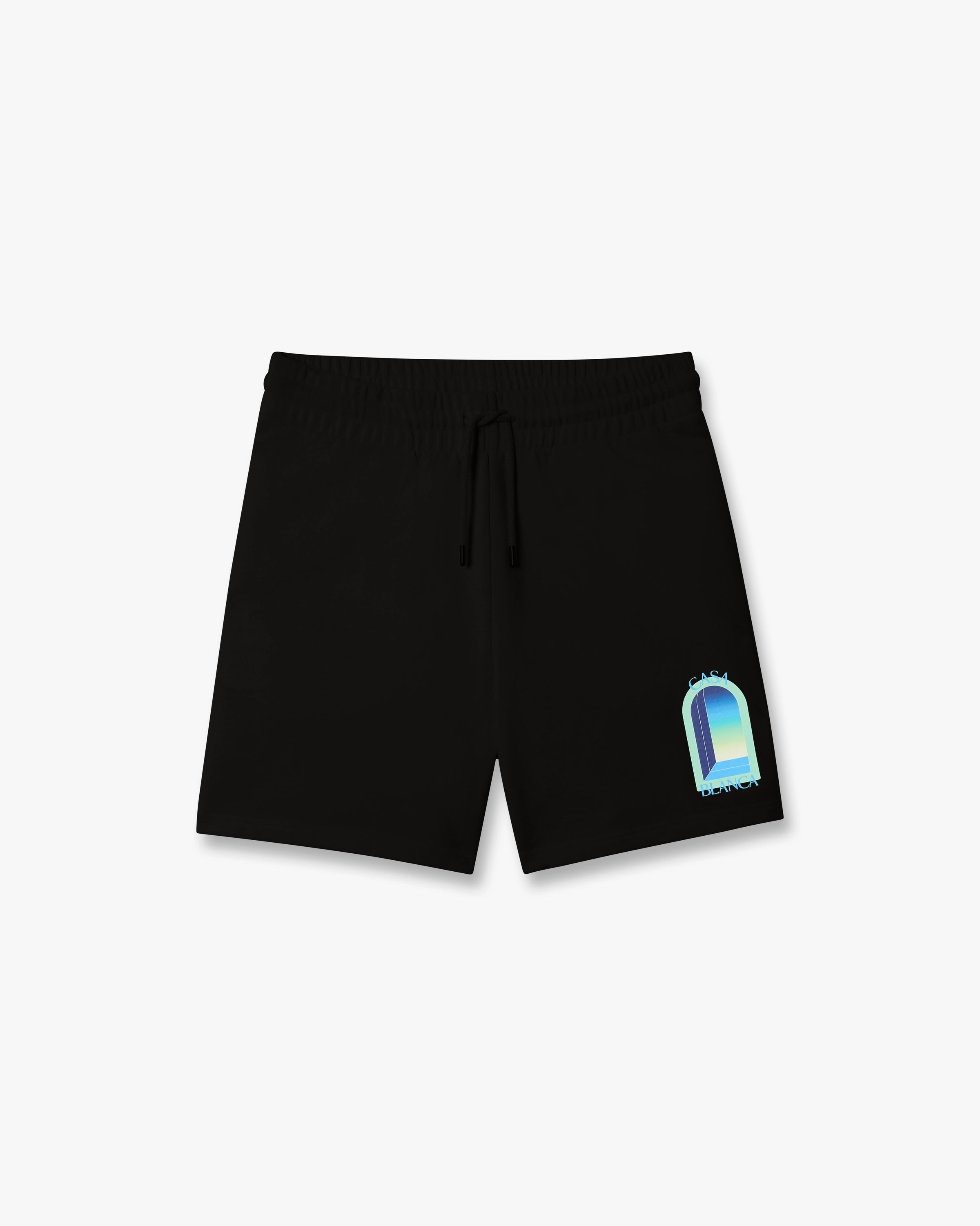 Casablanca L'Arche pantaloncini uomo nero cotone bio