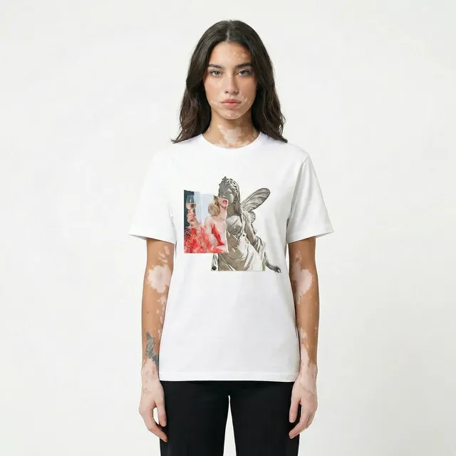 Seetees 2 Pezzi di Carta Cheers maglietta vestibilita comoda