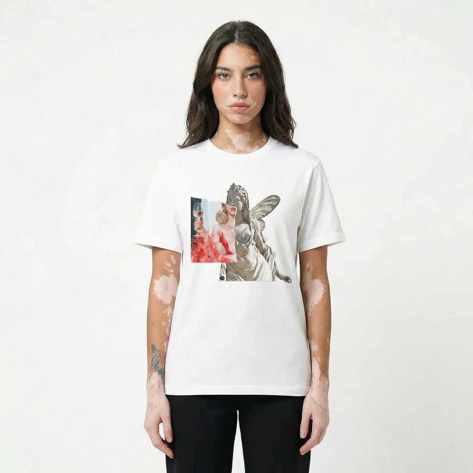 Seetees 2 Pezzi di Carta Cheers maglietta vestibilita comoda